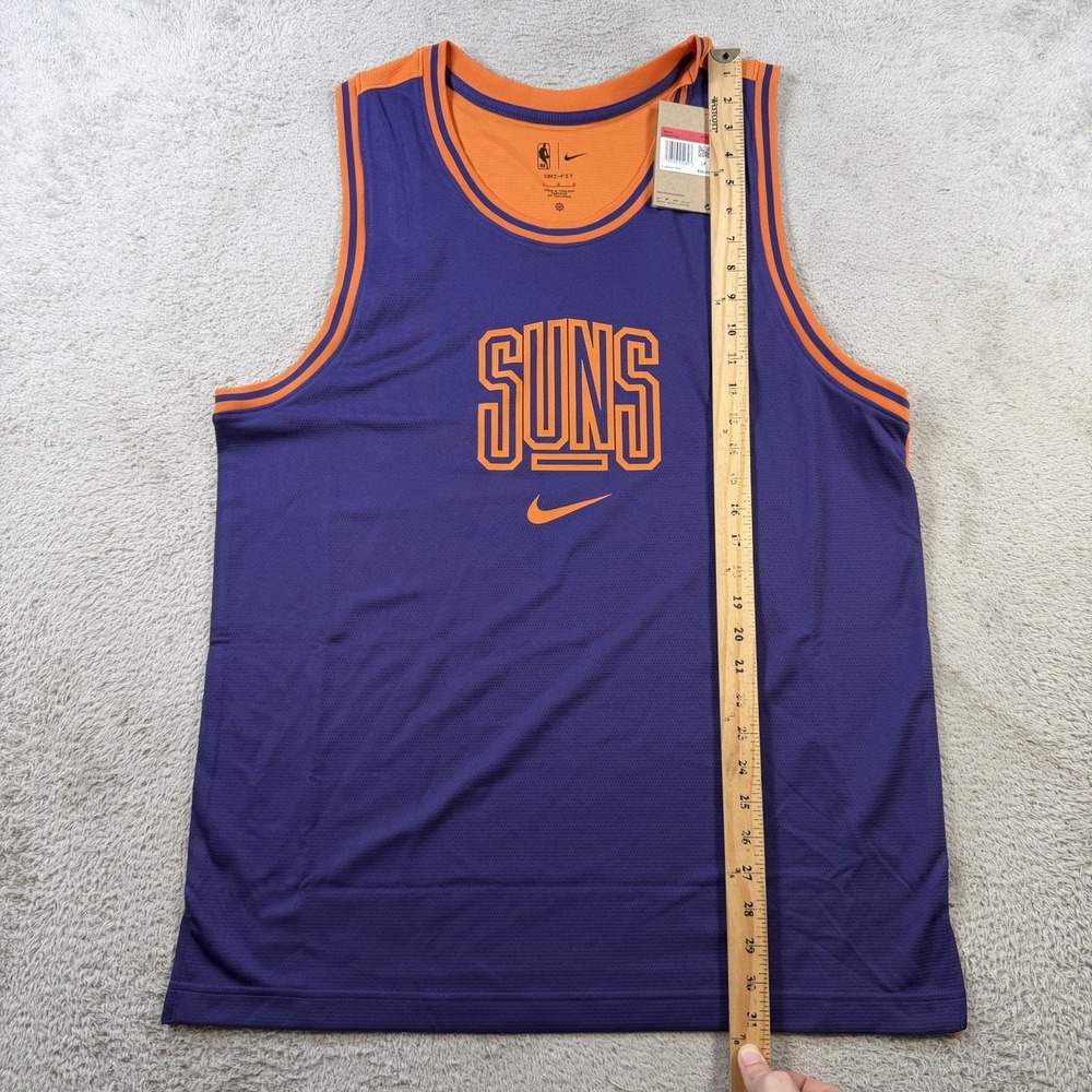 Nike Phoenix Suns Tank Top Mens Large Courtside Split DNA Performance Jersey - Picture 4 of 7